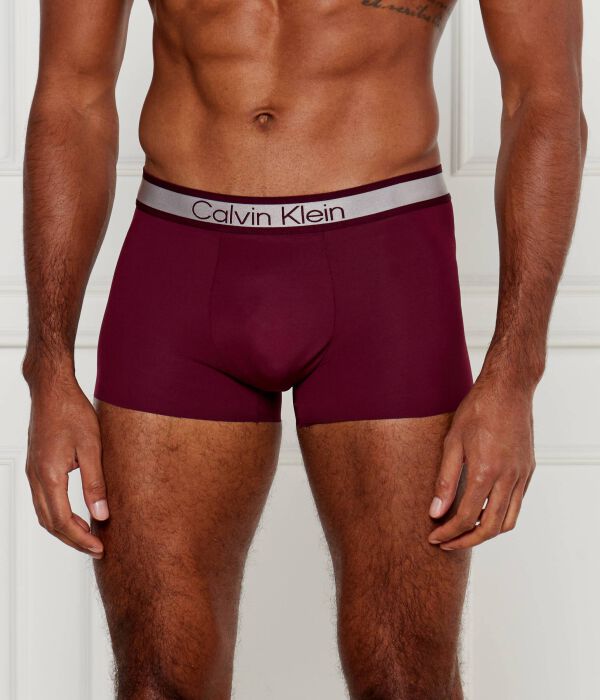 

Трусы мужские Calvin Klein Underwear боксеры с логотипом бренда, бургундия