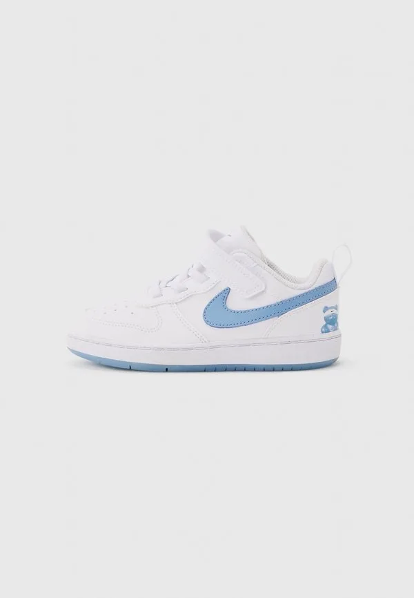 Кроссовки court borough low Nike Sportswear, White/Work Blue