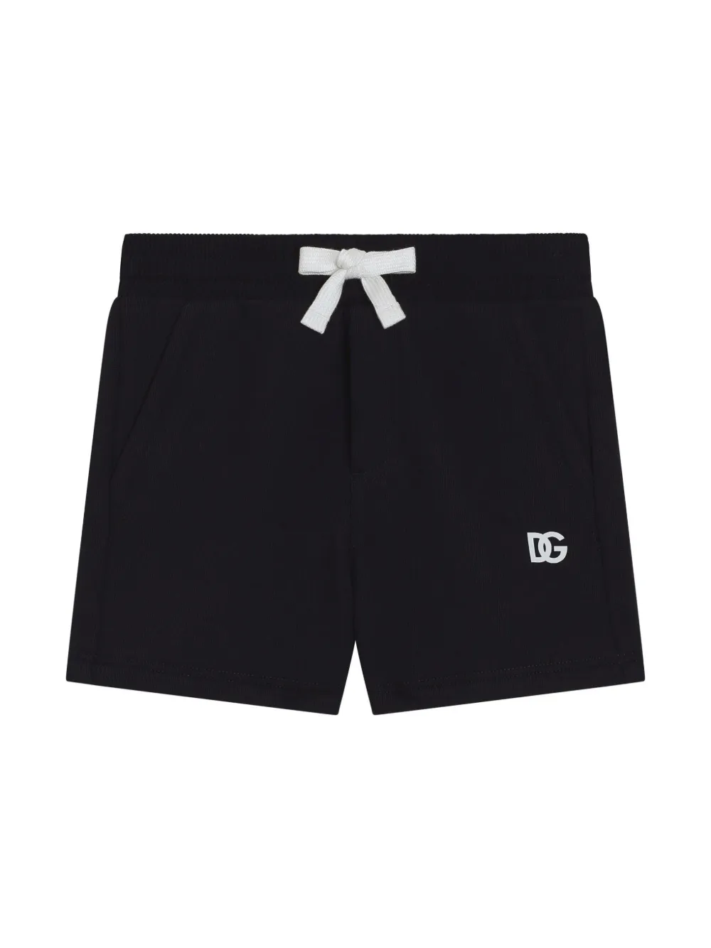 

Шорты с логотипом Dolce & Gabbana Kids, синий