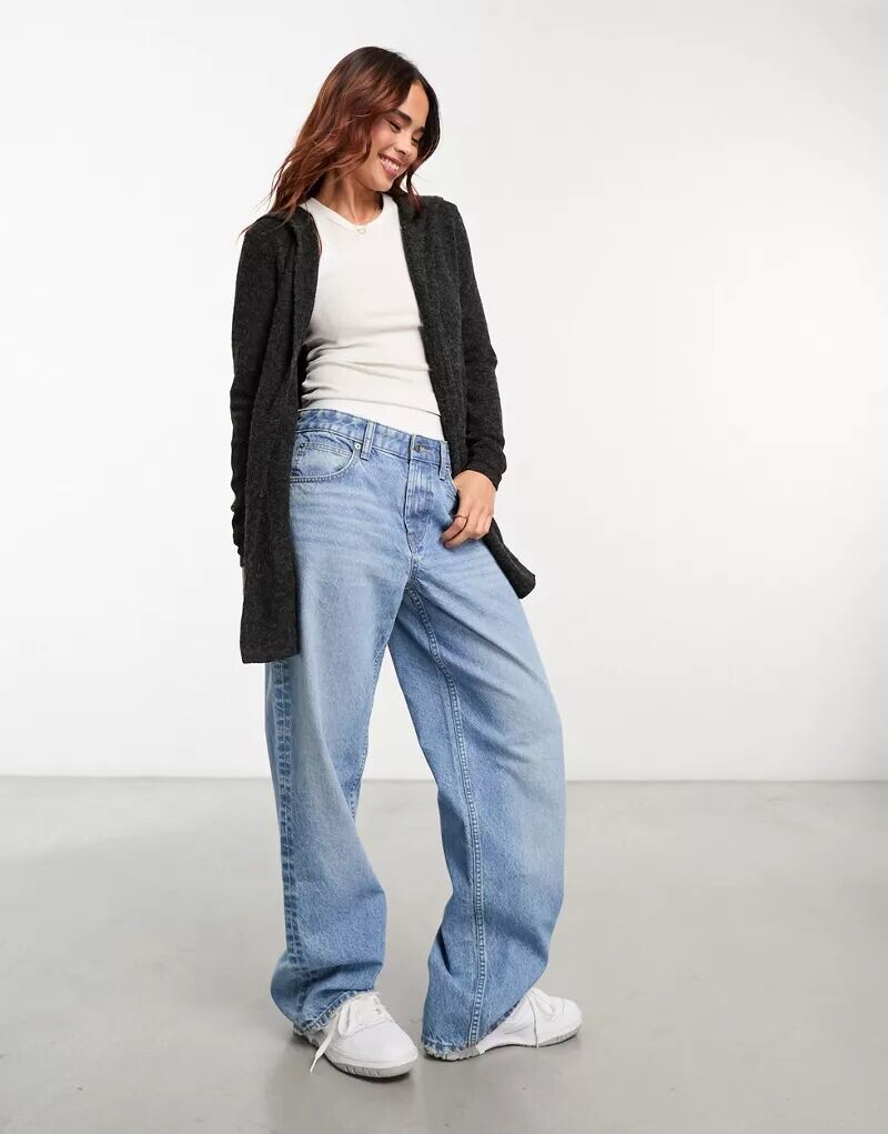 

Черный кардиган с капюшоном Vero Moda