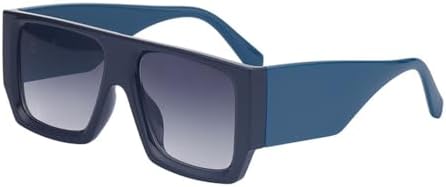 

Солнцезащитные очки с толстыми дужками, модель 2027, для женщин, винтажная оправа, солнцезащитные очки для мужчин, для путешествий и вождения, защита от УФ-излучения UV400 MTZJH, 4