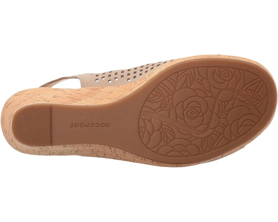 Туфли Rockport Briah Perf Sling, цвет Taupe Leather — фото 3