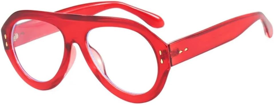 

Популярные модные женские солнцезащитные очки в стиле ретро, ​​красные, с защитой от УФ-излучения UV400. Мужские модные солнцезащитные очки с широкими дужками KTUCN, Wine Red Clear