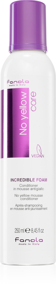 

Невероятно пенящийся кондиционер для нейтрализации желтых тонов без желтизны Fanola, 250 мл