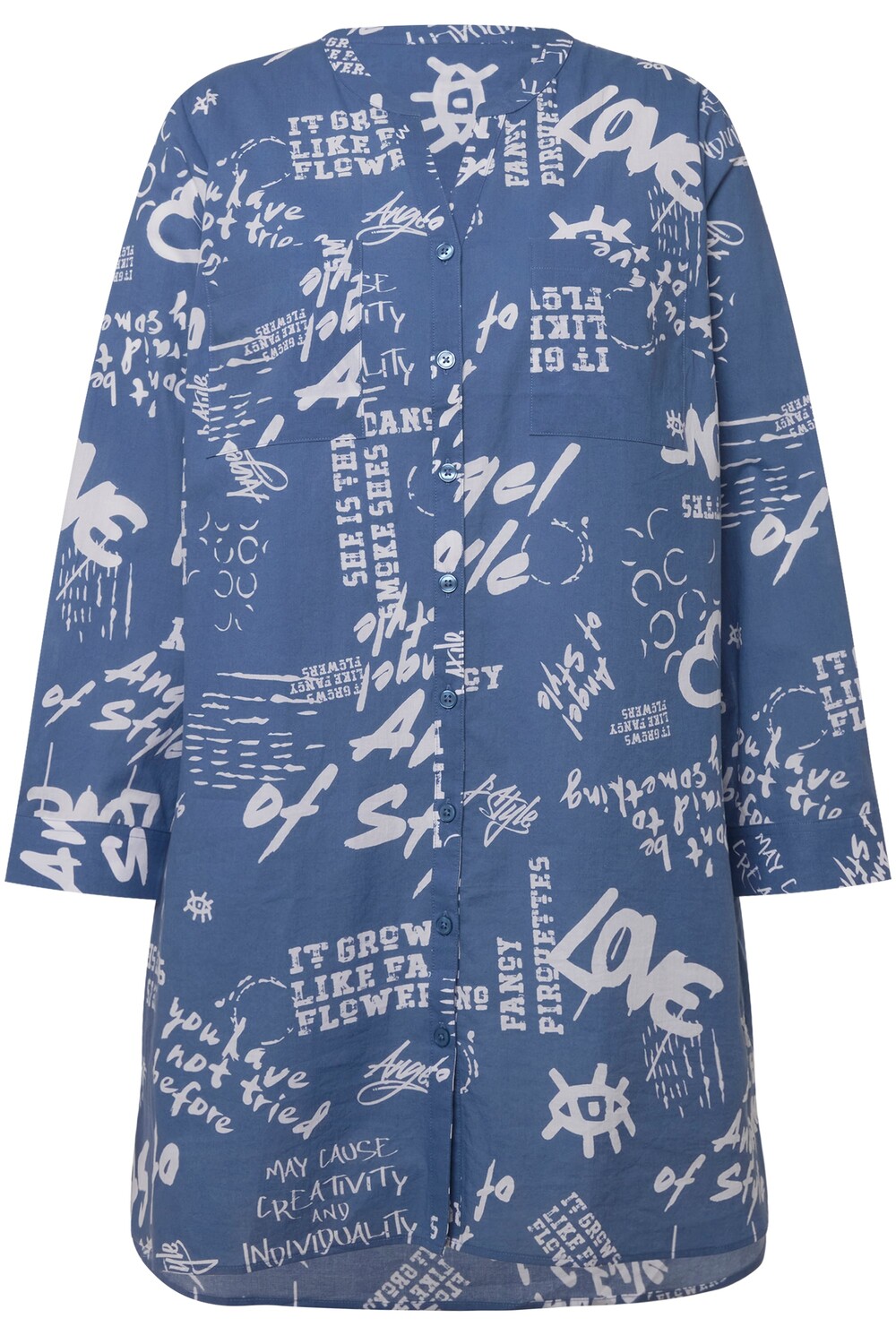 

Блуза Angel of Style Longtunika, цвет denimblau