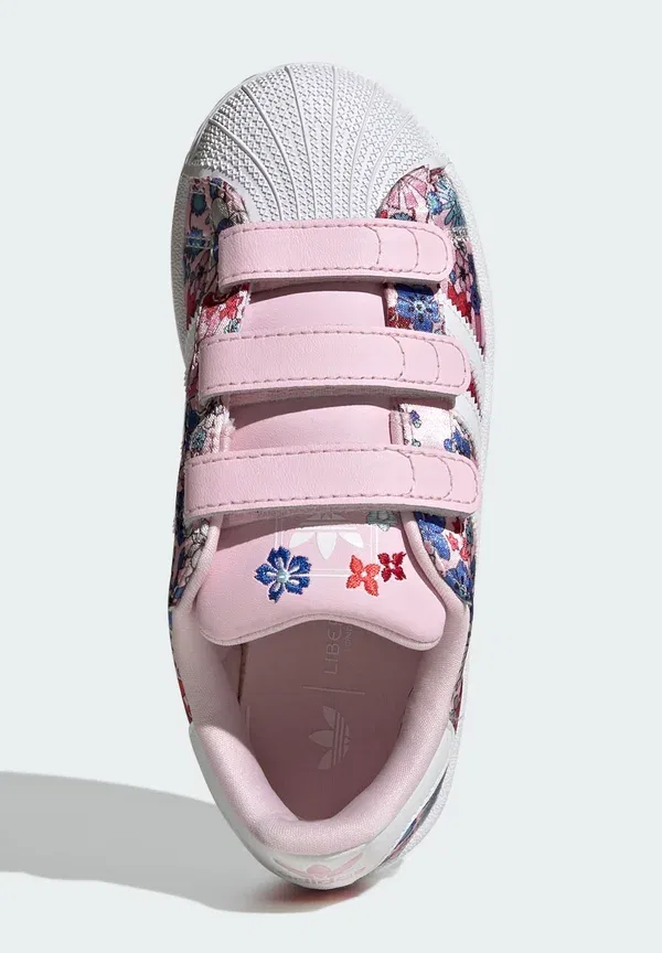 Кроссовки Adidas Originals Liberty London Superstar, прозрачно-розовый/белый/светло-розовый — фото 3