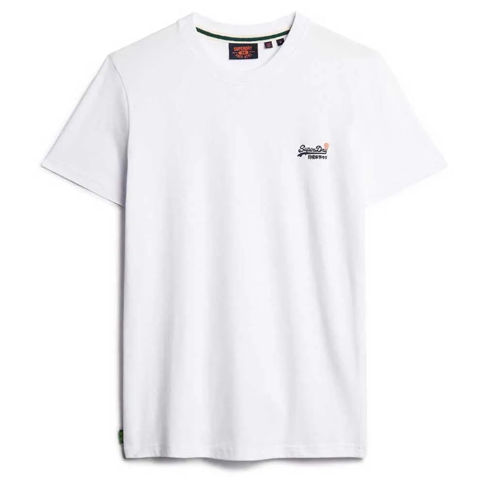 

Футболка с коротким рукавом Superdry Essential Contrast Embroidered, белый