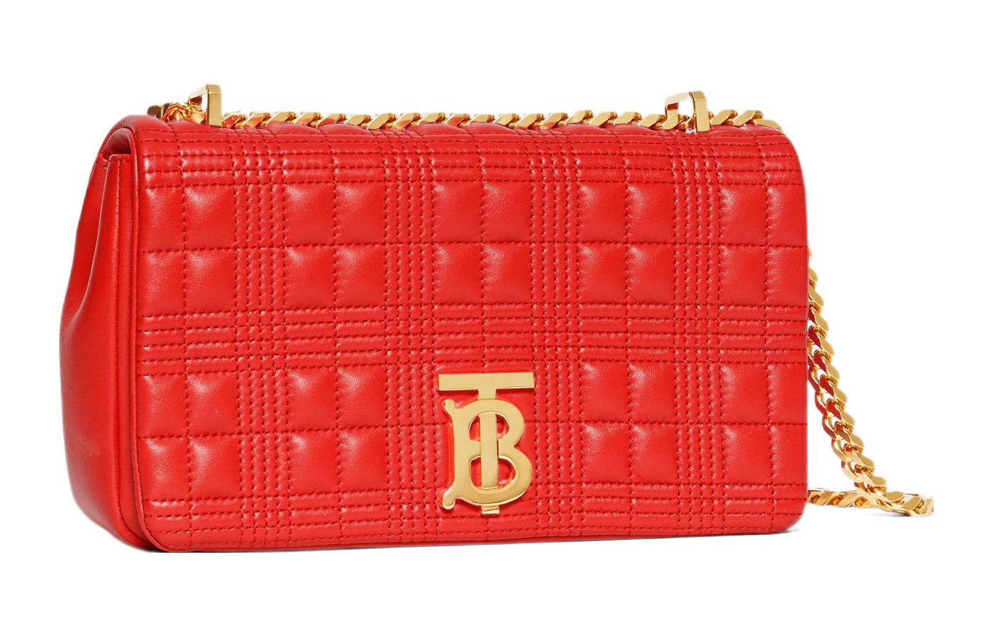 Сумка Burberry Lola из стеганой кожи ягненка — фото 2