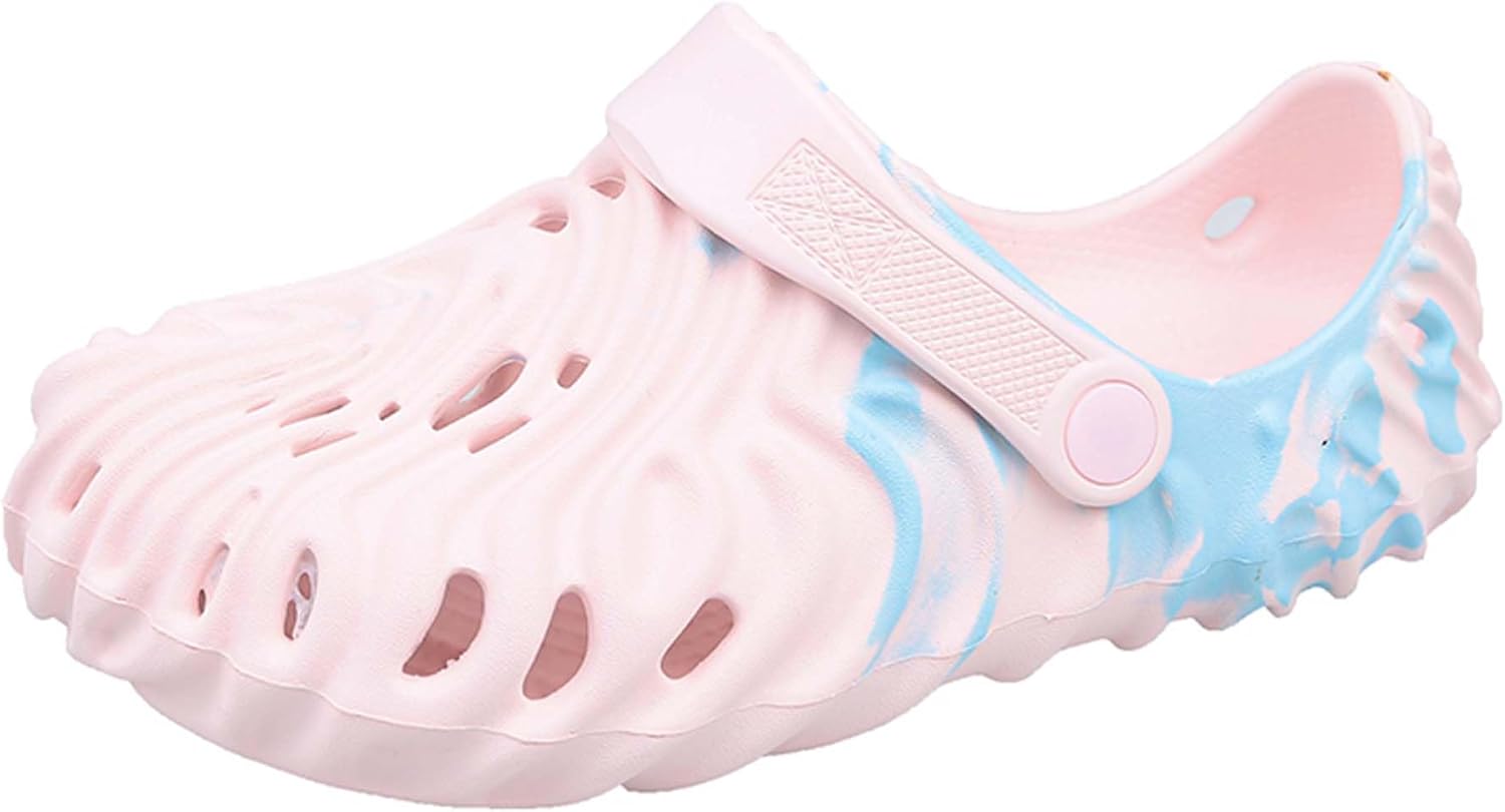 

Большие размеры, обувь для пар с камуфляжным рисунком, перфорированные для отпечатков пальцев, с противоскользящими носками, мягкой подошвой, пляжные сандалии Generic, розовый