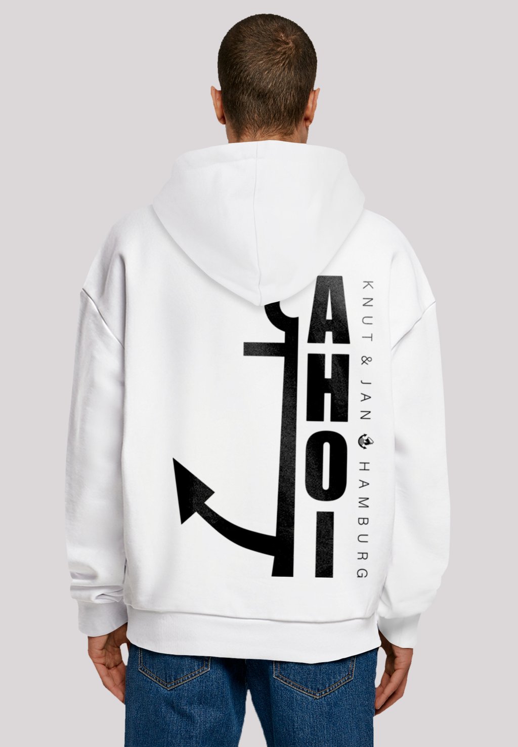 

Толстовка AHOI ANKER KNUT JAN HAMBURG - Hoodie F4NT4STIC, кремовый