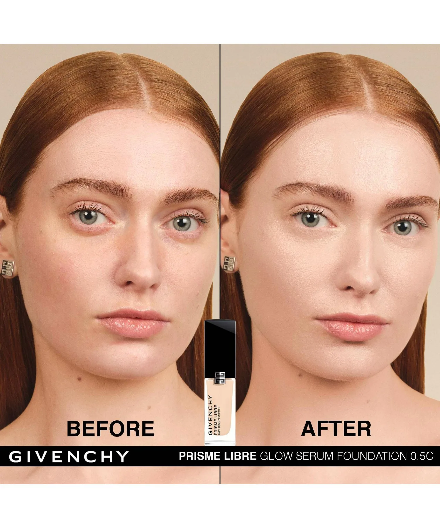 Prisme Libre Glow Serum Foundation Foundation Givenchy Beauty, No.0.5C — фото 3