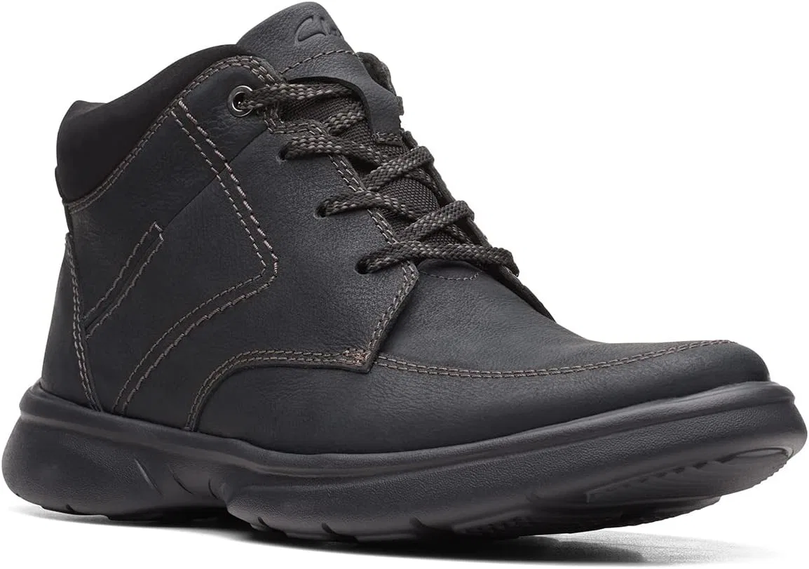 Ботинки средней высоты Clarks Herren Bradley, 2-Black Tumbled — фото 2
