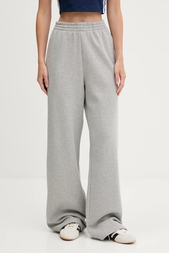 

Хлопковые спортивные брюки Essentials Adidas Originals, серый