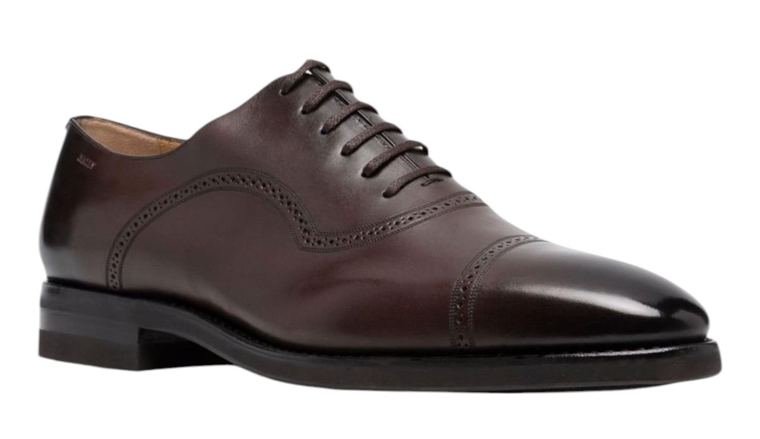 

Bally Scotch 6231483 Мужские полукоричневые оксфордские туфли из телячьей кожи