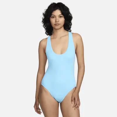 

Купальник Nike Swim Elevated Essential, цвет Aquarius Blue