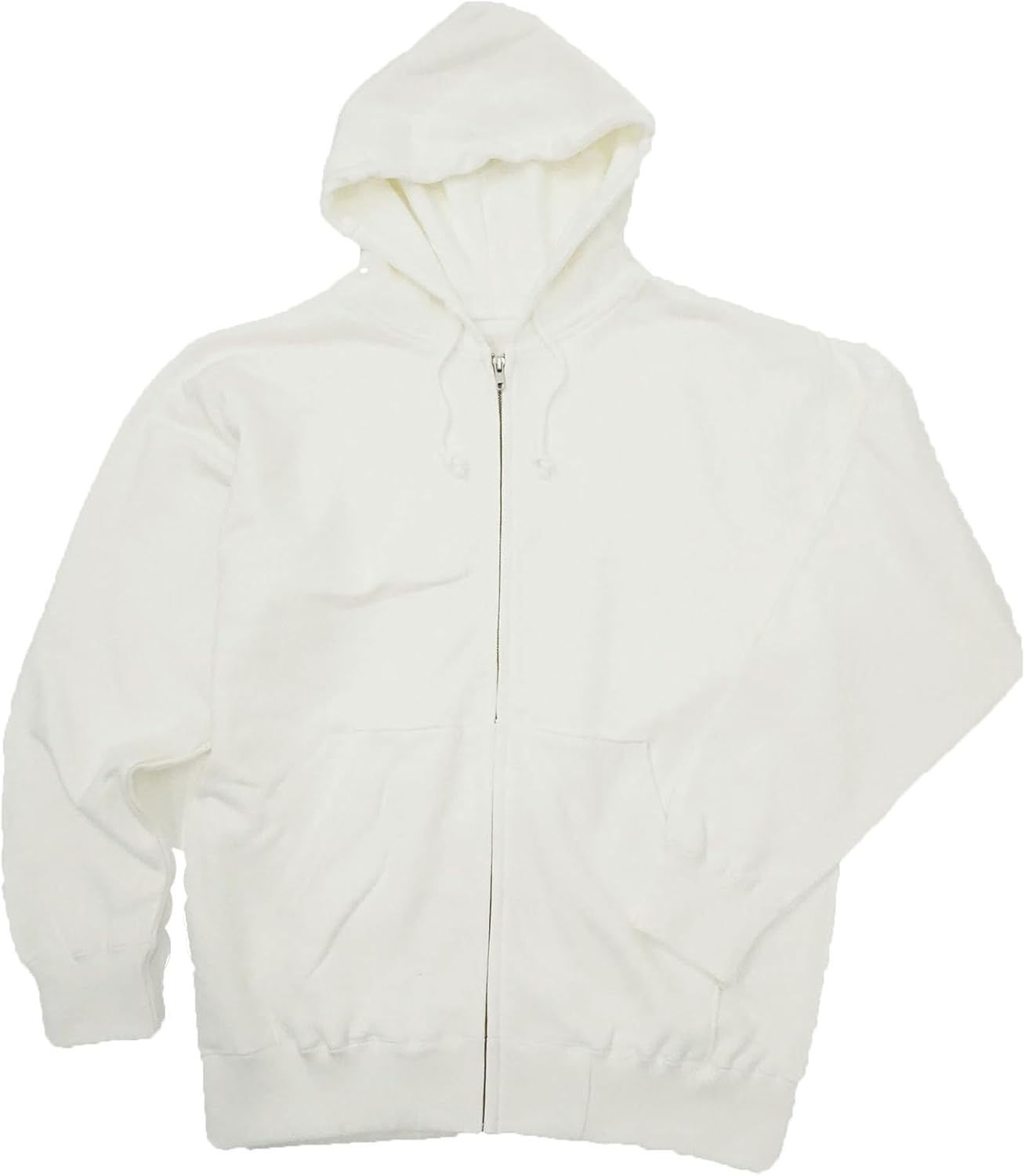 

Толстовка с капюшоном LifeMax, 283 г, на молнии (с подкладкой), белый