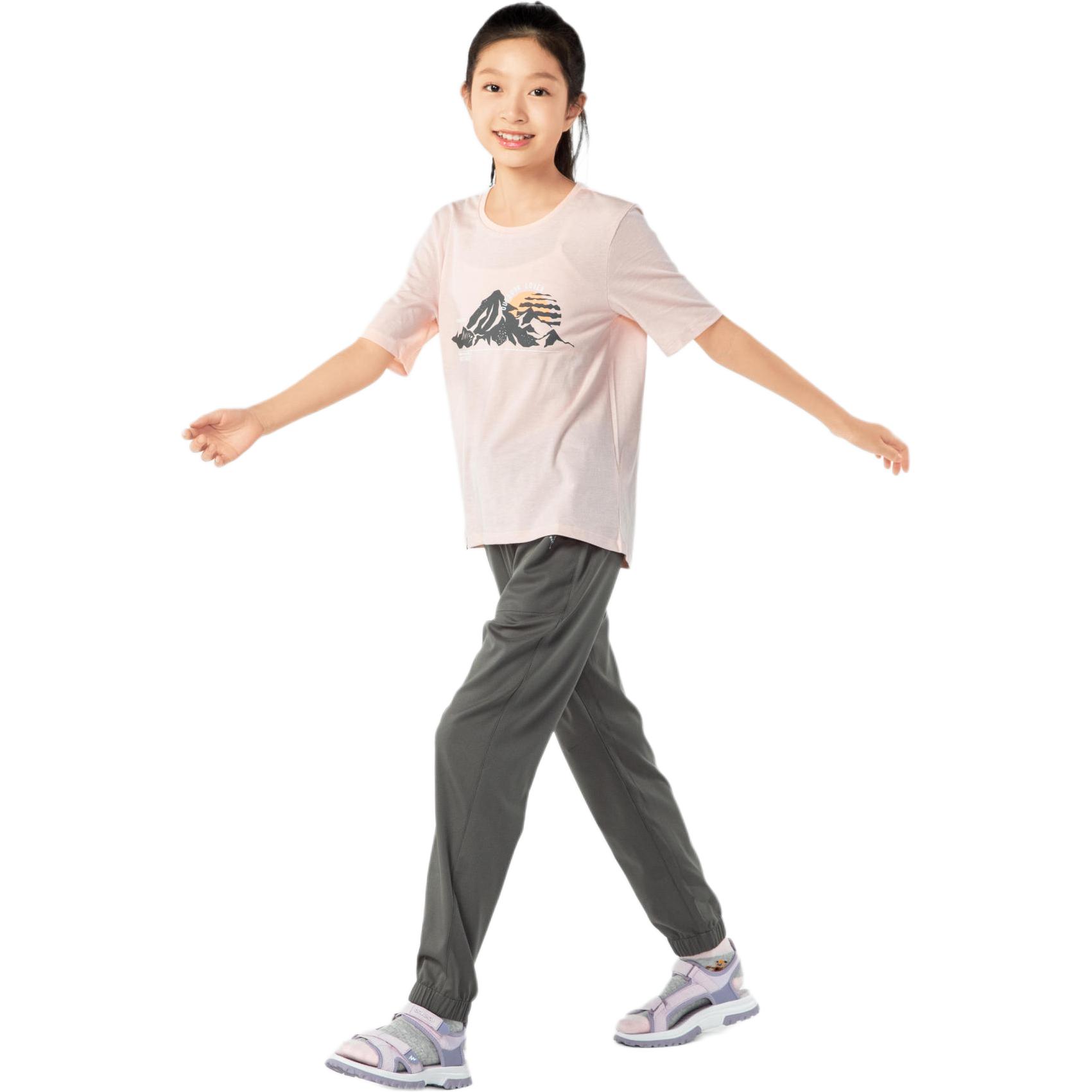 

Детские повседневные брюки цвета хаки DECATHLON