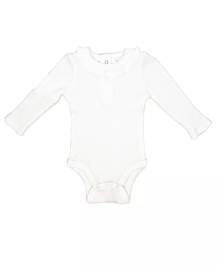 Детский комплект для девочки Misty Rose Bell: боди, штанишки и куртка, 3 предмета Baby Mode, розовый — фото 4