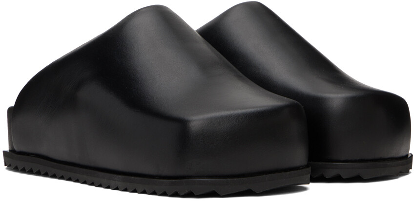 Черные туфли-лоферы Truck Slide Slip-On YUME YUME, Black leather — фото 4