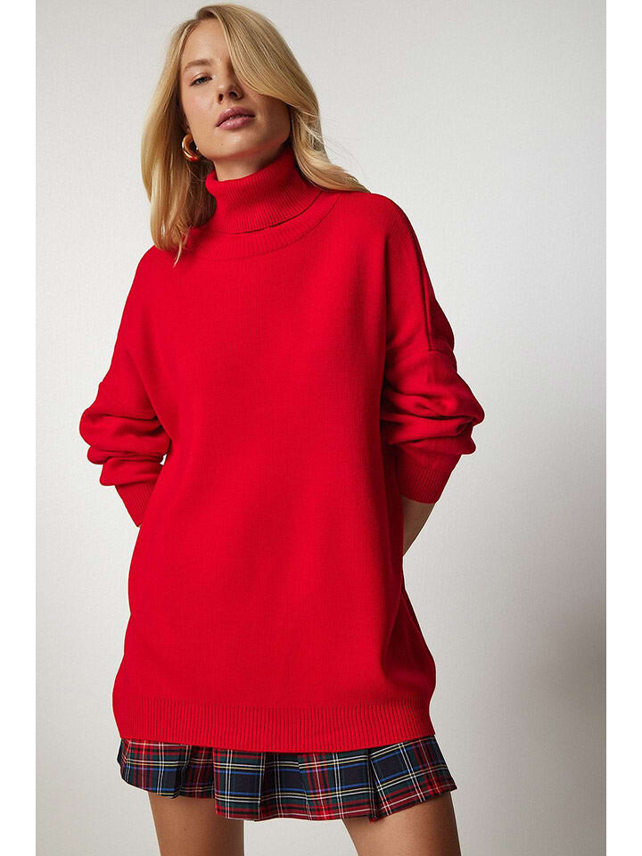 

Пуловер Happiness Istanbul Pullover, красный