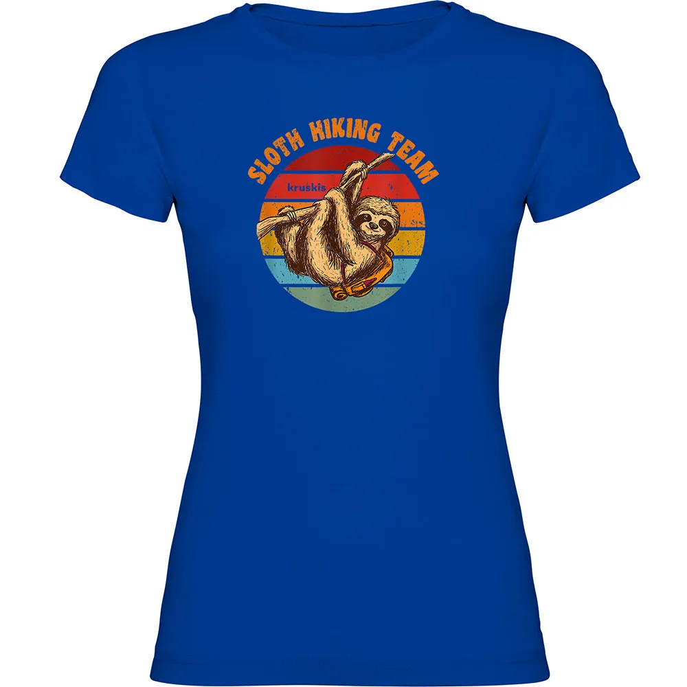

Футболка с коротким рукавом Kruskis Sloth Hiking Team, синий