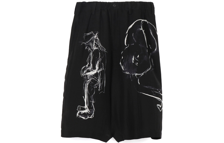 

Yohji Yamamoto Повседневные брюки мужские черные