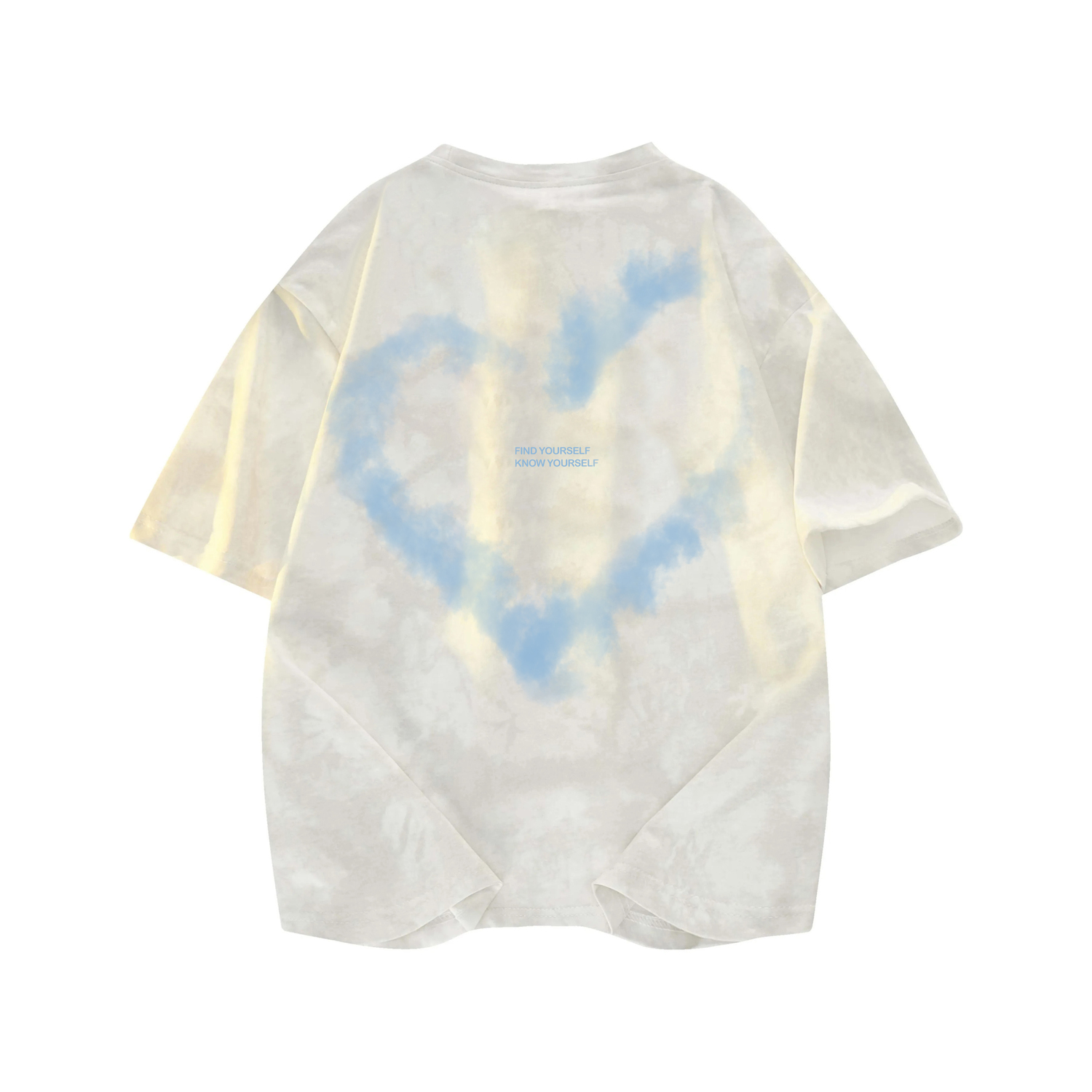 

Футболка унисекс ACHS AWAKE, белая [в стиле тай-дай]