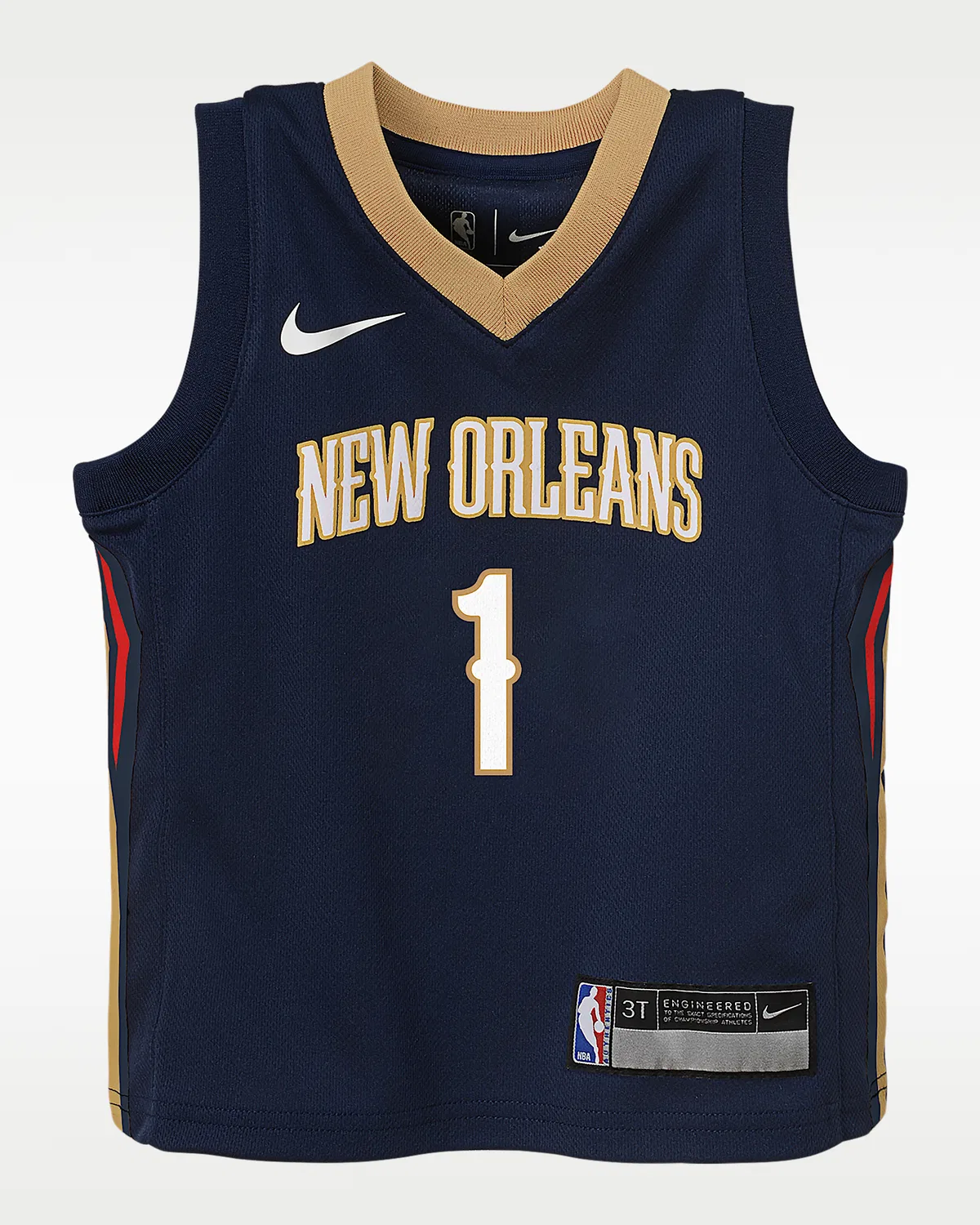 Детский боди Nike NBA New Orleans Pelicans Zion Williamson Icon Edition, Navy