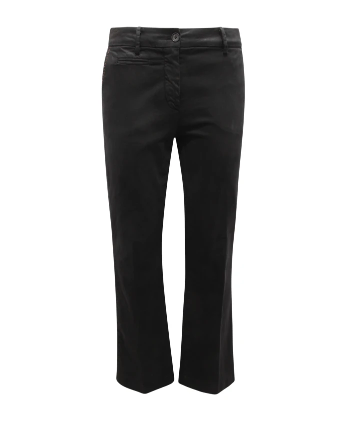 

Черные брюки-чиносы «труба» для женщин Mason'S, черный