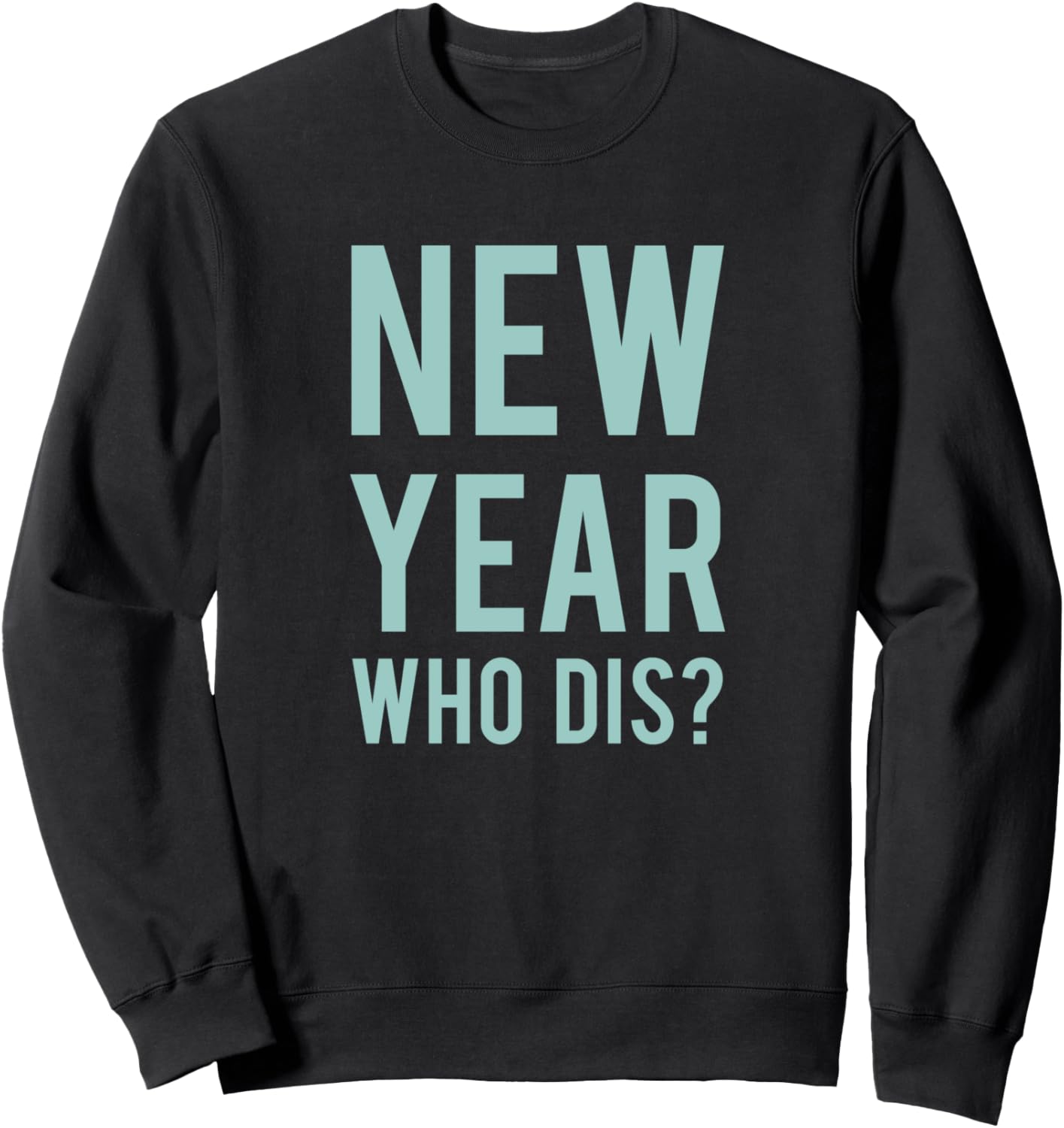 

Новый год Новый год Кто это Толстовка Trendy Holiday Apparel, черный