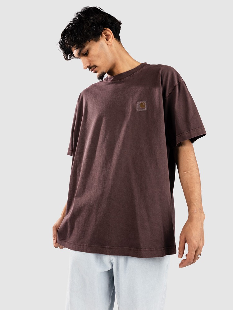 

Футболка Carhartt WIP Vista T-Shirt, palisander garment dyed, Бежевый, Футболка Carhartt WIP Vista T-Shirt, palisander garment dyed