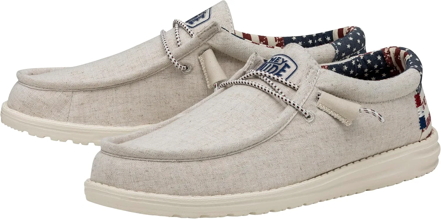 

Лоферы HEYDUDE Men's Shoes, белый