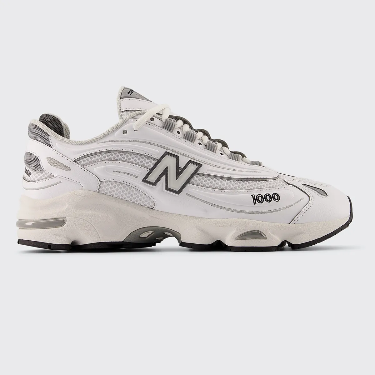 Унисекс кэжуал кроссовки 1000 New Balance, белый