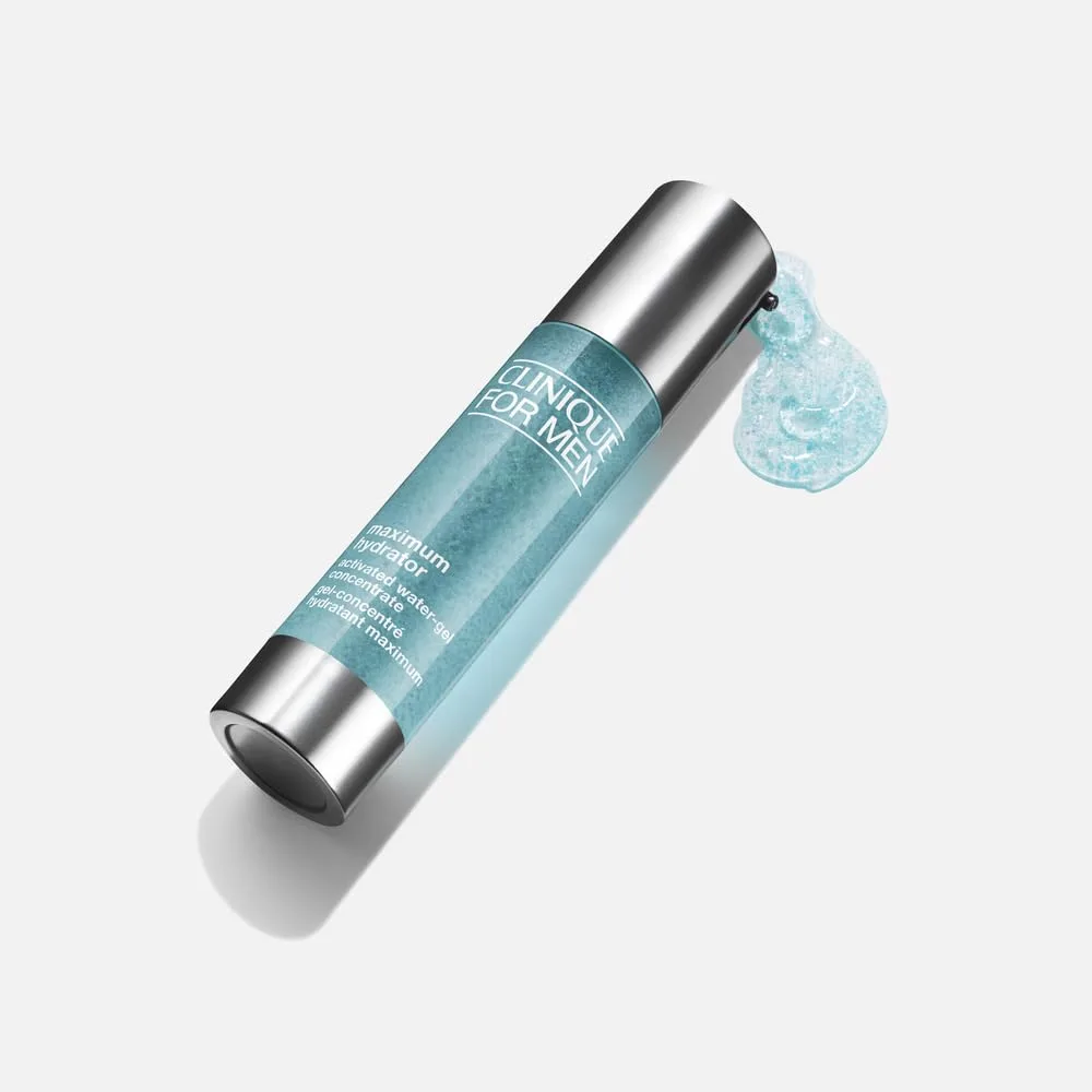 Сыворотка Clinique — For Men Maximum Hydrator Activated Water-Gel Concentrate | Легкий увлажняющий | -часовое, 47 мл — фото 2