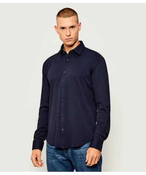 

Рубашка Hermo Slim fit Hugo, синий