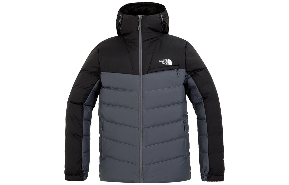 

Пуховик мужской серый The North Face, серый