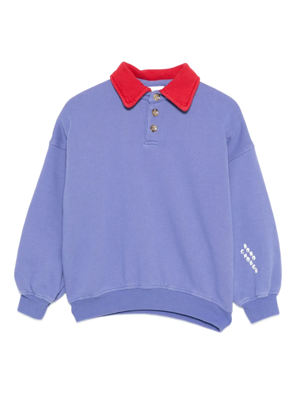 

Свитшот с контрастным воротником BOBO CHOSES, фиолетовый