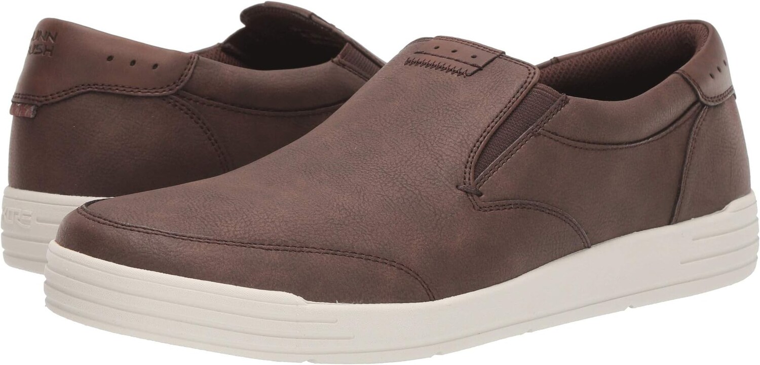 

Кроссовки Kore City Walk Moc Toe Slip-On Nunn Bush, коричневый