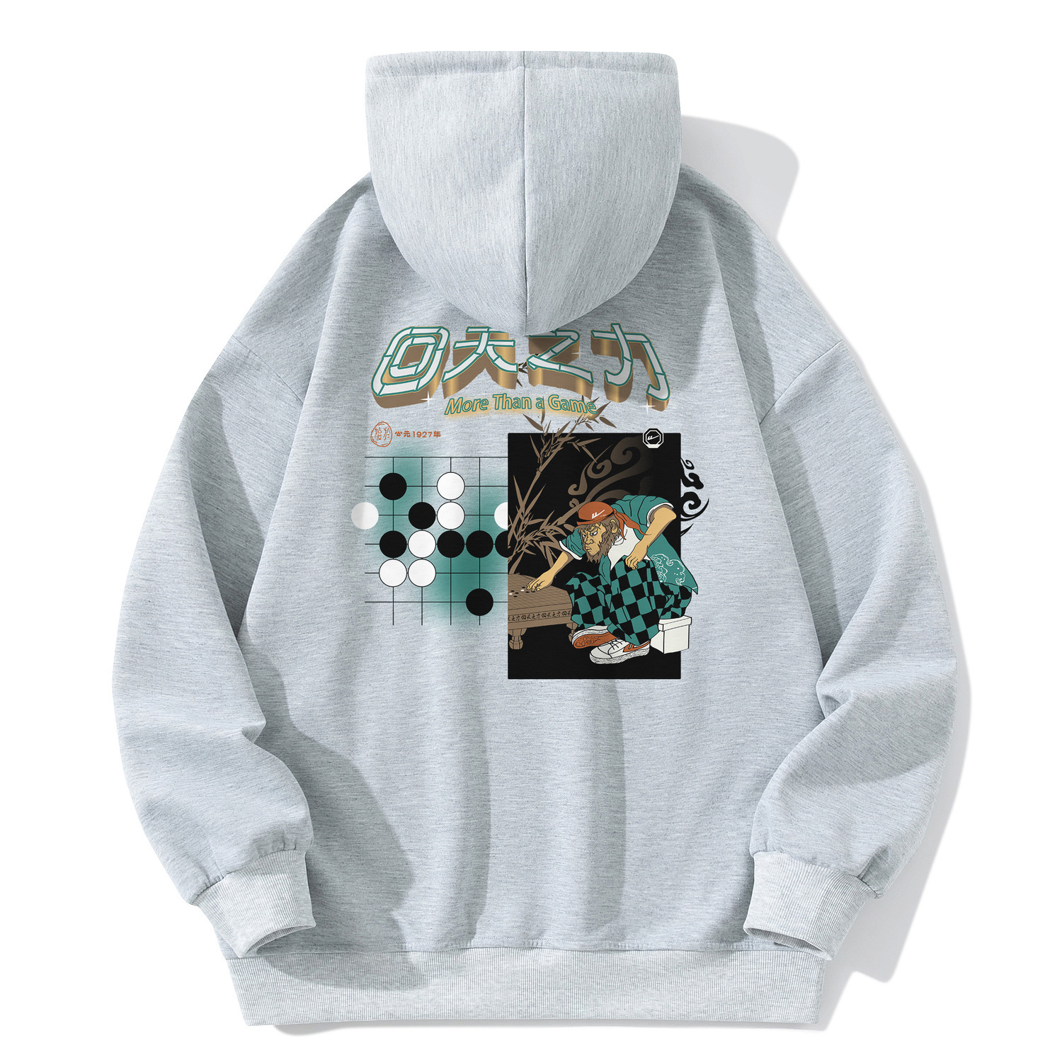 

Унисекс свитшот WARRIOR, светло-серый