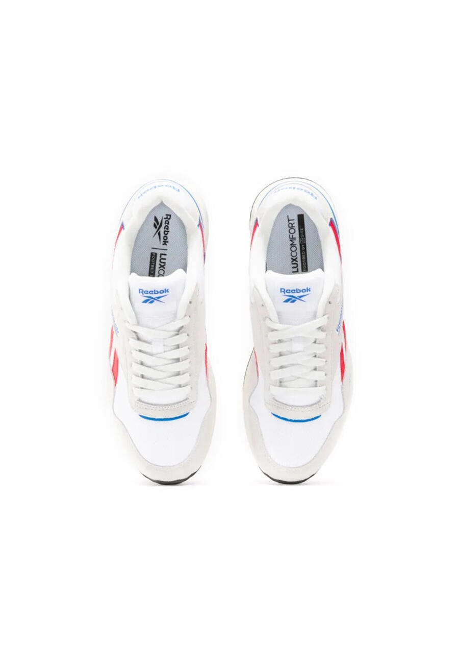 Кроссовки Reebok Unisex GL1100 Sport, повседневные, 100201491, серые/красные/синие — фото 3