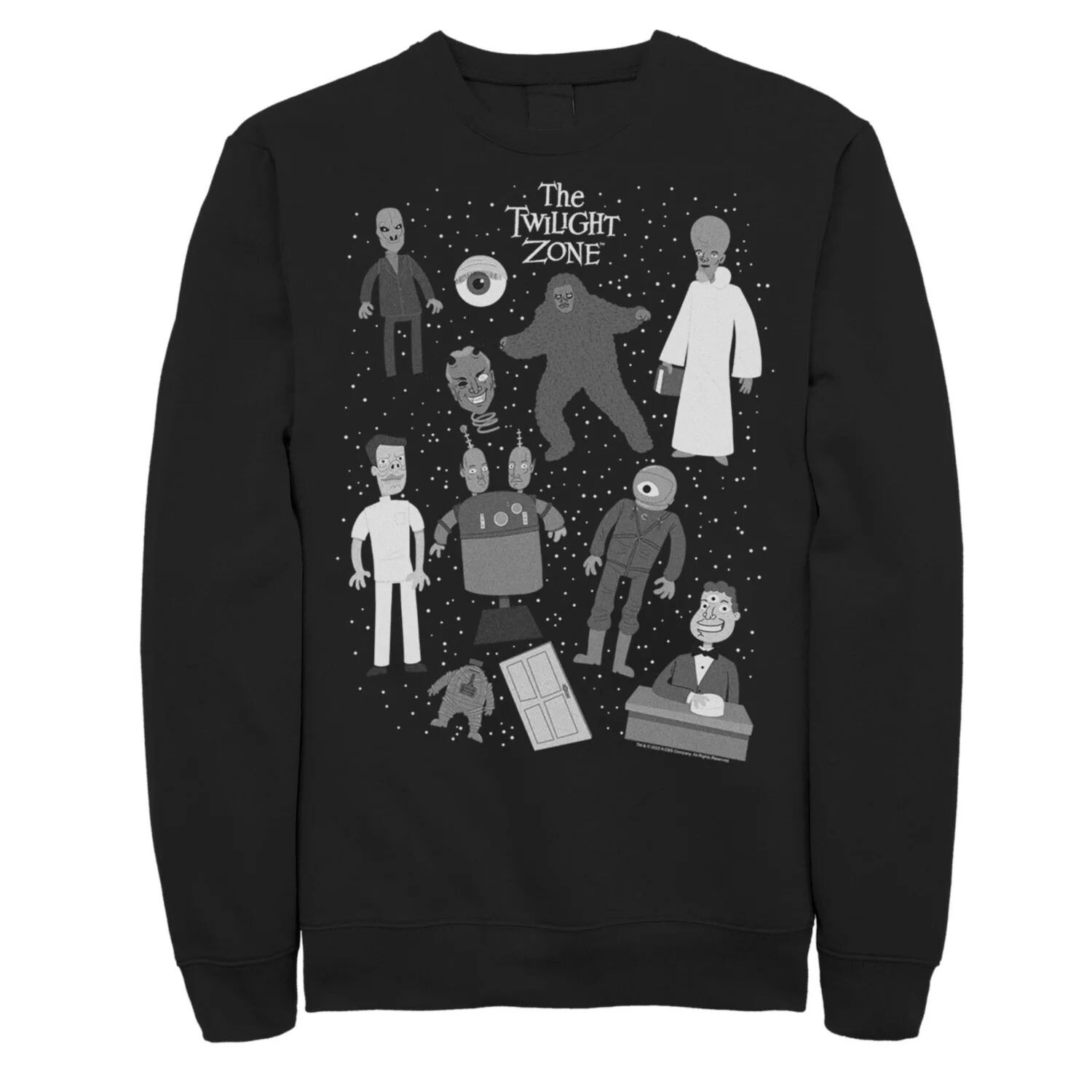 

Мужской свитшот The Twilight Zone Creatures Licensed Character