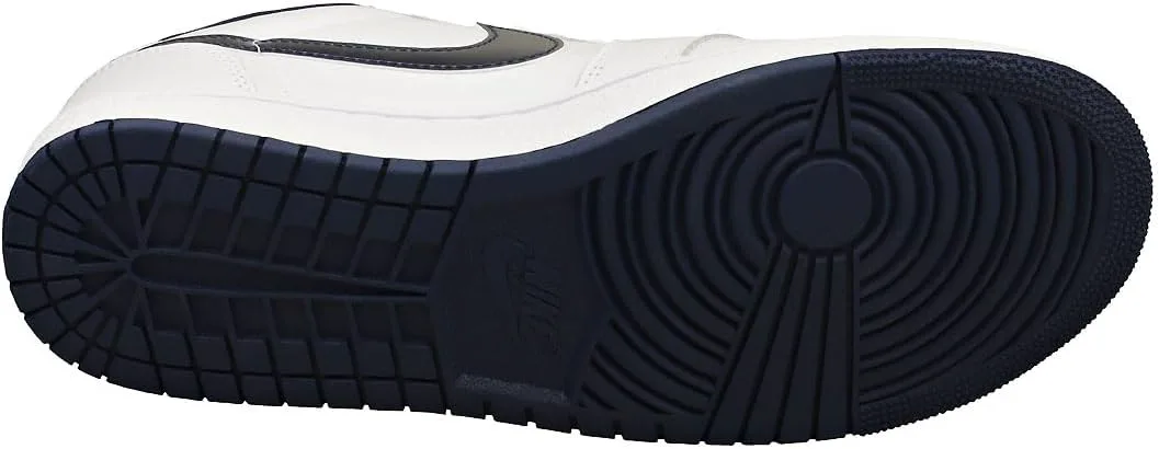 Nike Air Jordan 1 Low 85 - Summit White / Light Smoke Grey / Neutral, белый/синий — фото 3