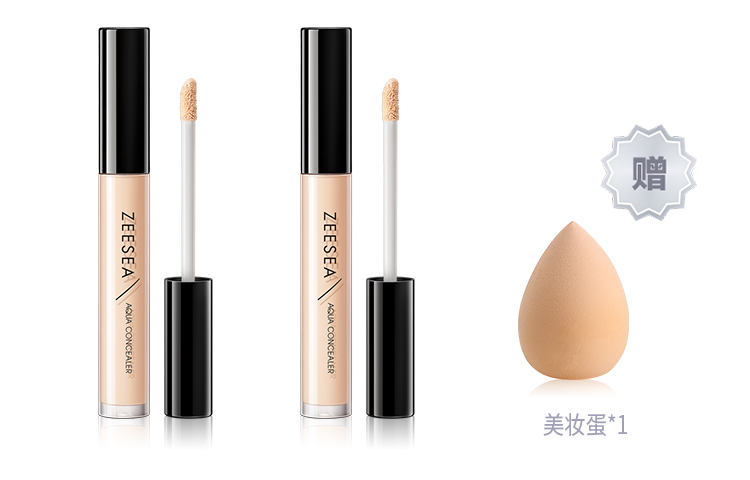 Консилер ZEESEA Aqua Concealer с легкой текстурой, слоновая кость, 3 г х 2 — фото 2