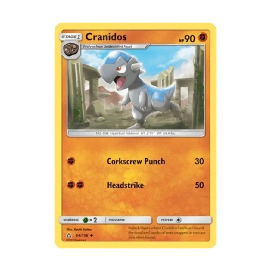 

CCG Кранидос (Ю) #64, Pokemon - Sun & Moon - Ultra Prism - Singles