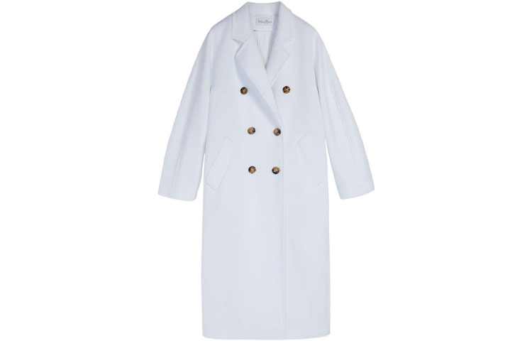 

MaxMara Пальто женское серии 101801 белого цвета