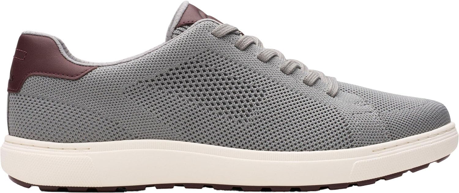 Мужские ботинки Clarks Mapstone на шнуровке, серый