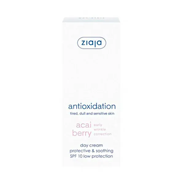 Успокаивающий крем для лица Acai Crema Facial Dia Spf 10 Ziaja, 50 ml — фото 2