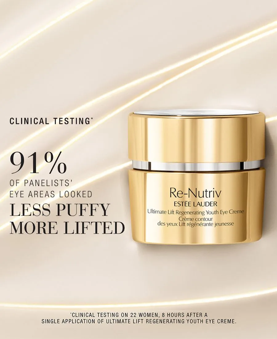 Estée Lauder Крем для лица Re-Nutriv Ultimate Lift Regenerating Youth Eye Cream, 0,5 унции — фото 4