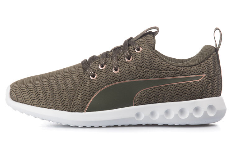 Кроссовки PUMA Carson 2 Low-tops Sport Shoes Army-Green Women's