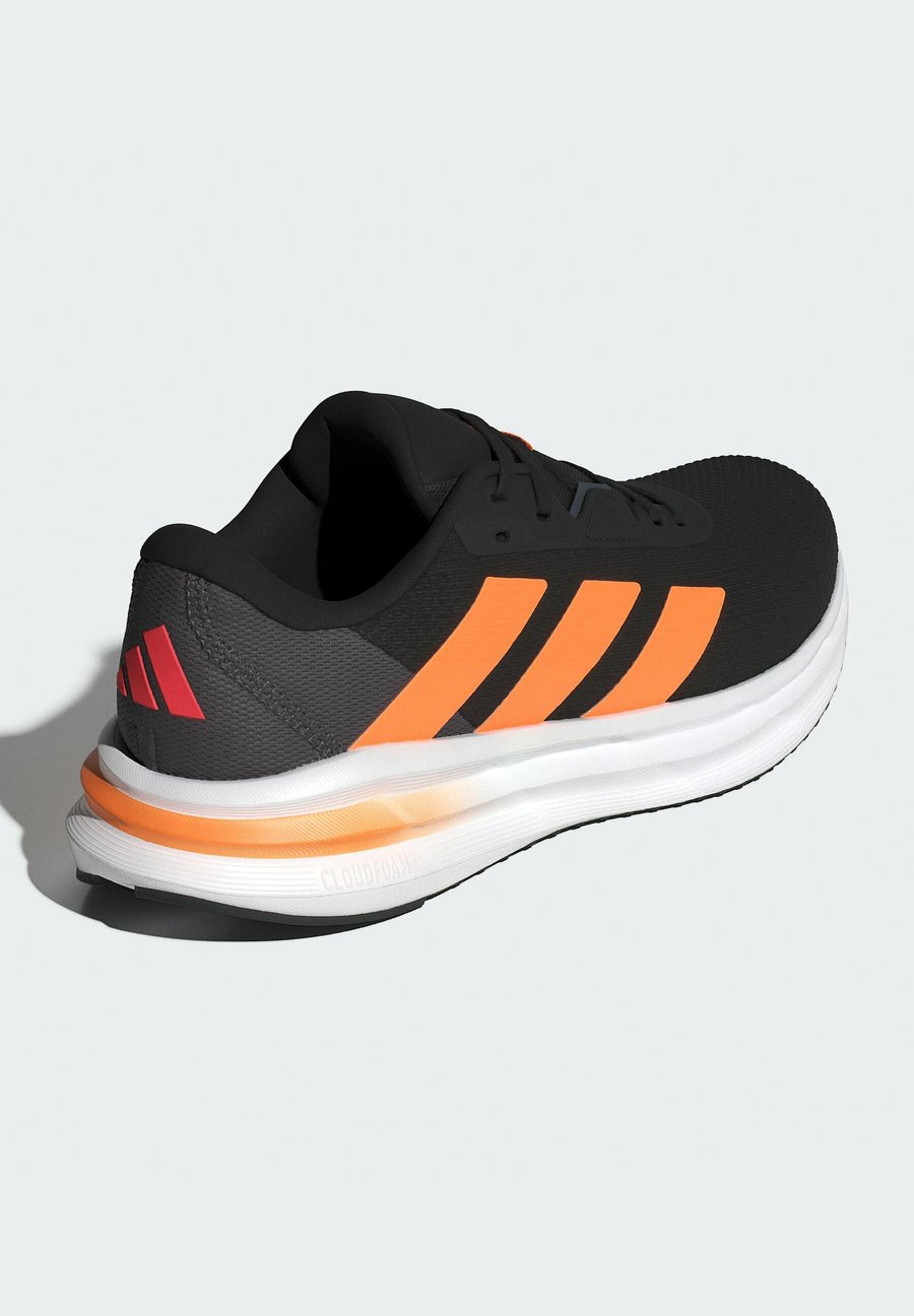 Кроссовки Adidas Performance GALAXY 7, Core Black Lucid Orange Lucid Red/Black — фото 4